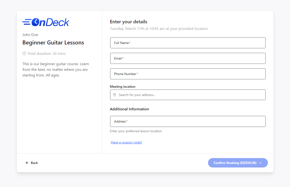 Secure payment integration